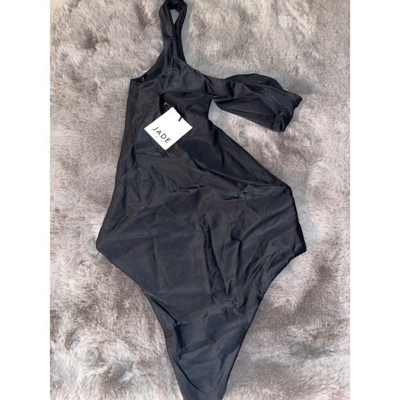JADE SWIM Avery One Piece in Black Small New Womens Swimsuit - Picture 7 of 14